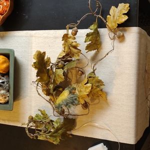 Light up garland (battery powered)